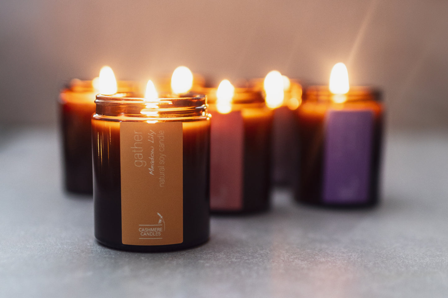 Gather Natural Soy Small Candle (Meadow Lily)