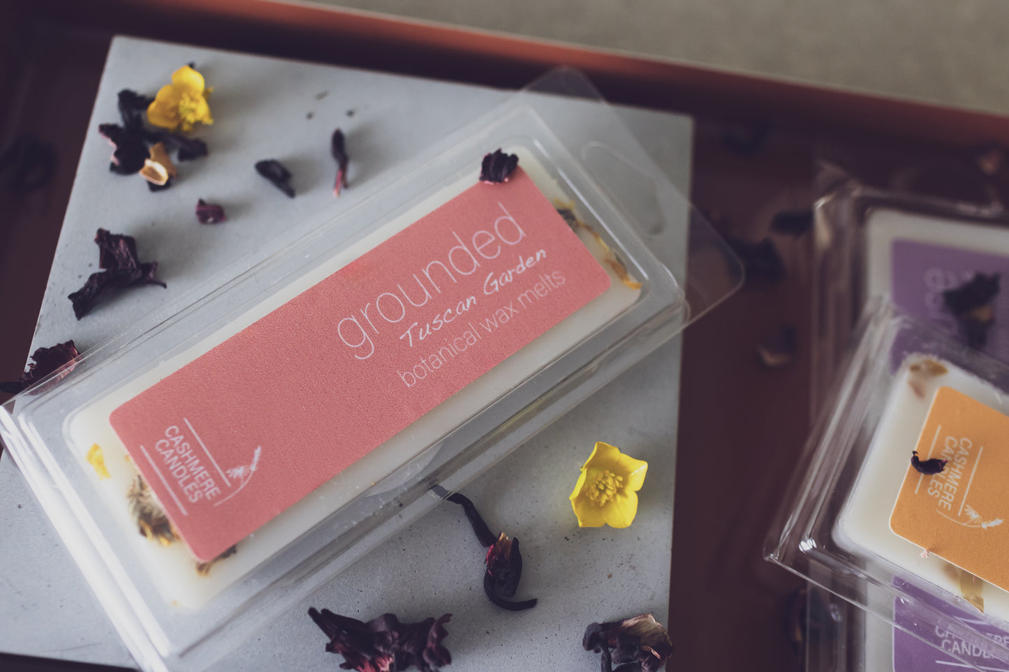 Grounded Botanical Wax Melts (Tuscan Garden)