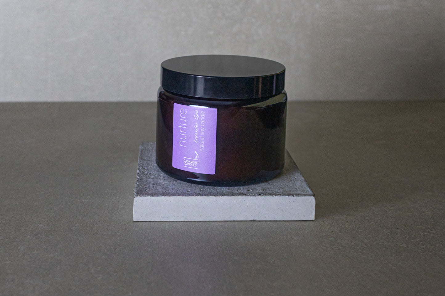 Nurture Natural Soy Large 3 Wick Candle (Lavender Spa)