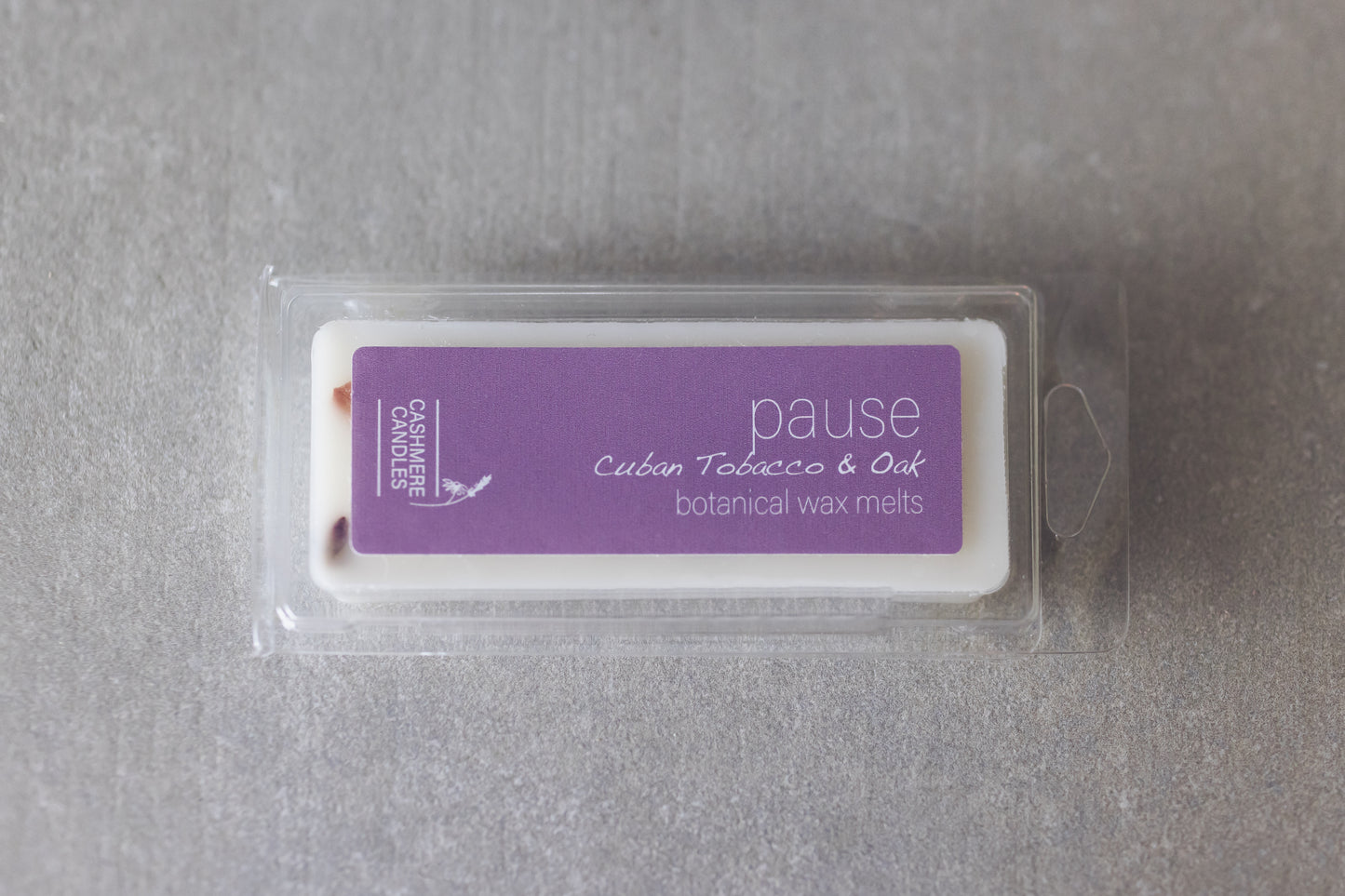 Pause Botanical Wax Melts (Cuban Tobacco & Oak)